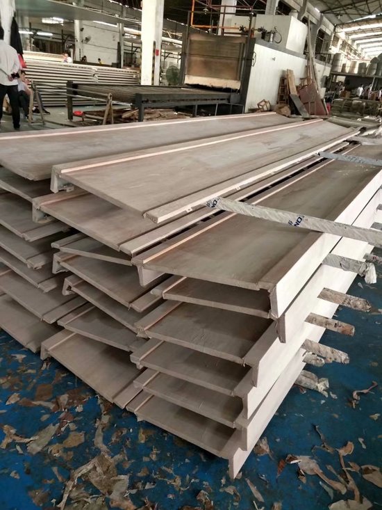 鋁板做木紋處理實(shí)拍